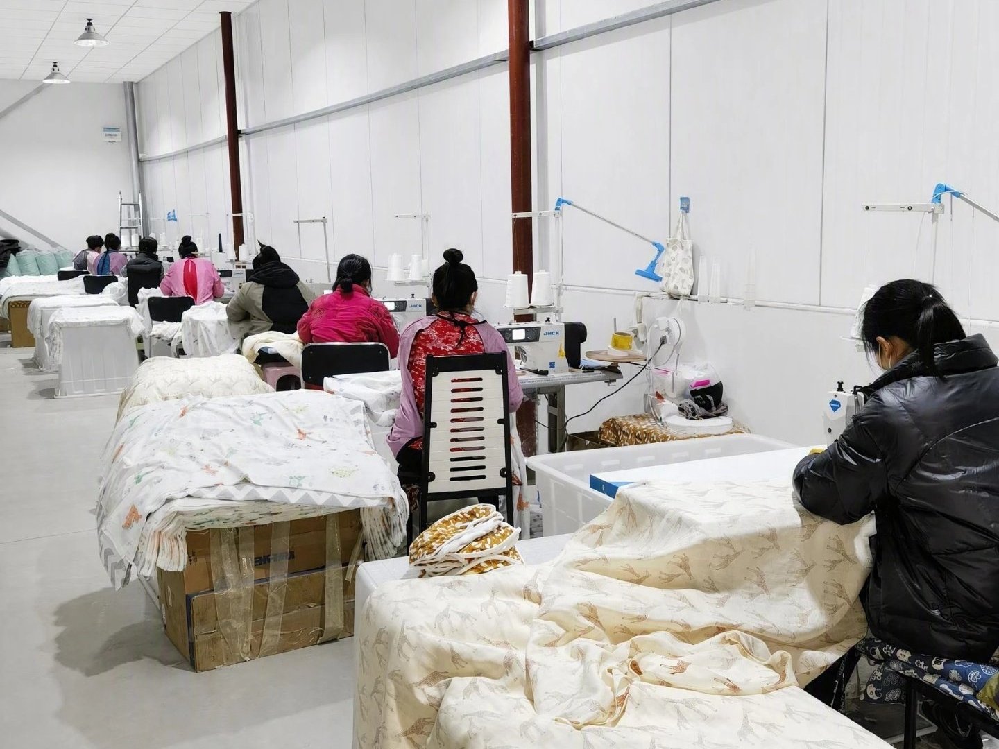 Four production lines and full-process QC under one roof
